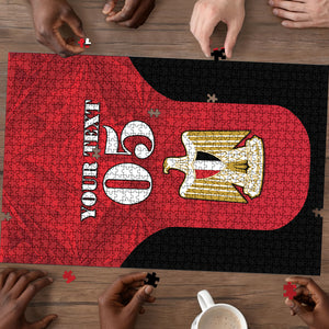 Custom Egypt Football 2026 Puzzle Go Pharaohs Special Style