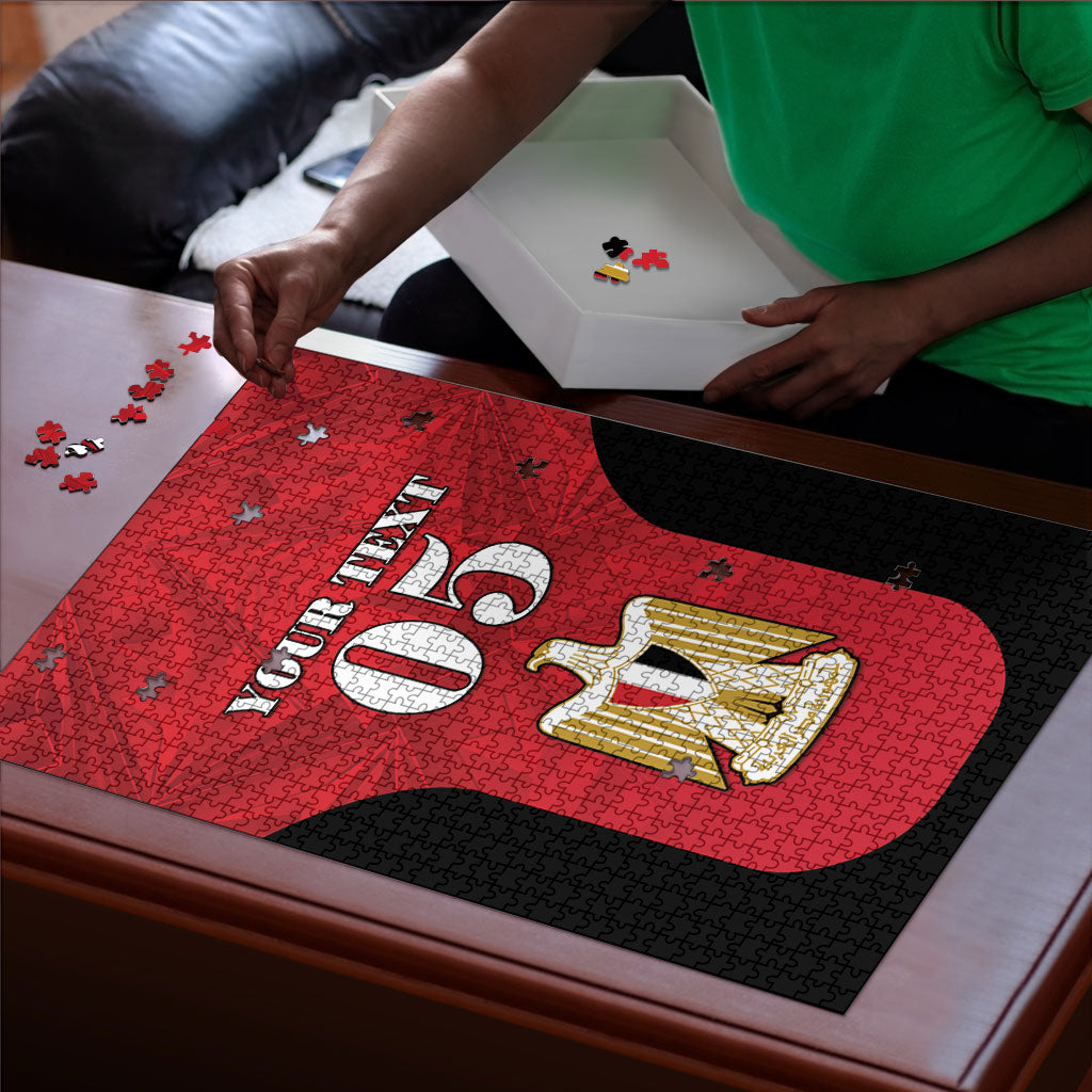 Custom Egypt Football 2026 Puzzle Go Pharaohs Special Style