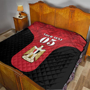 Custom Egypt Football 2026 Quilt Go Pharaohs Special Style