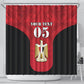 Custom Egypt Football 2026 Shower Curtain Go Pharaohs Special Style