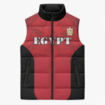Custom Egypt Football 2026 Sleeveless Puffer Jacket Go Pharaohs Special Style