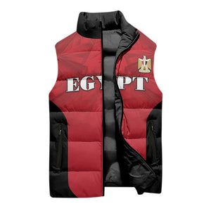 Custom Egypt Football 2026 Sleeveless Puffer Jacket Go Pharaohs Special Style