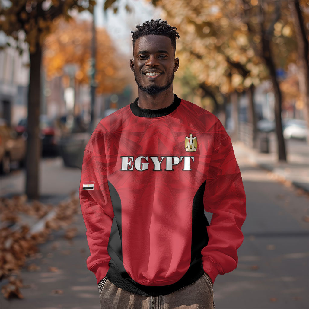 Custom Egypt Football 2026 Sweatshirt Go Pharaohs Special Style