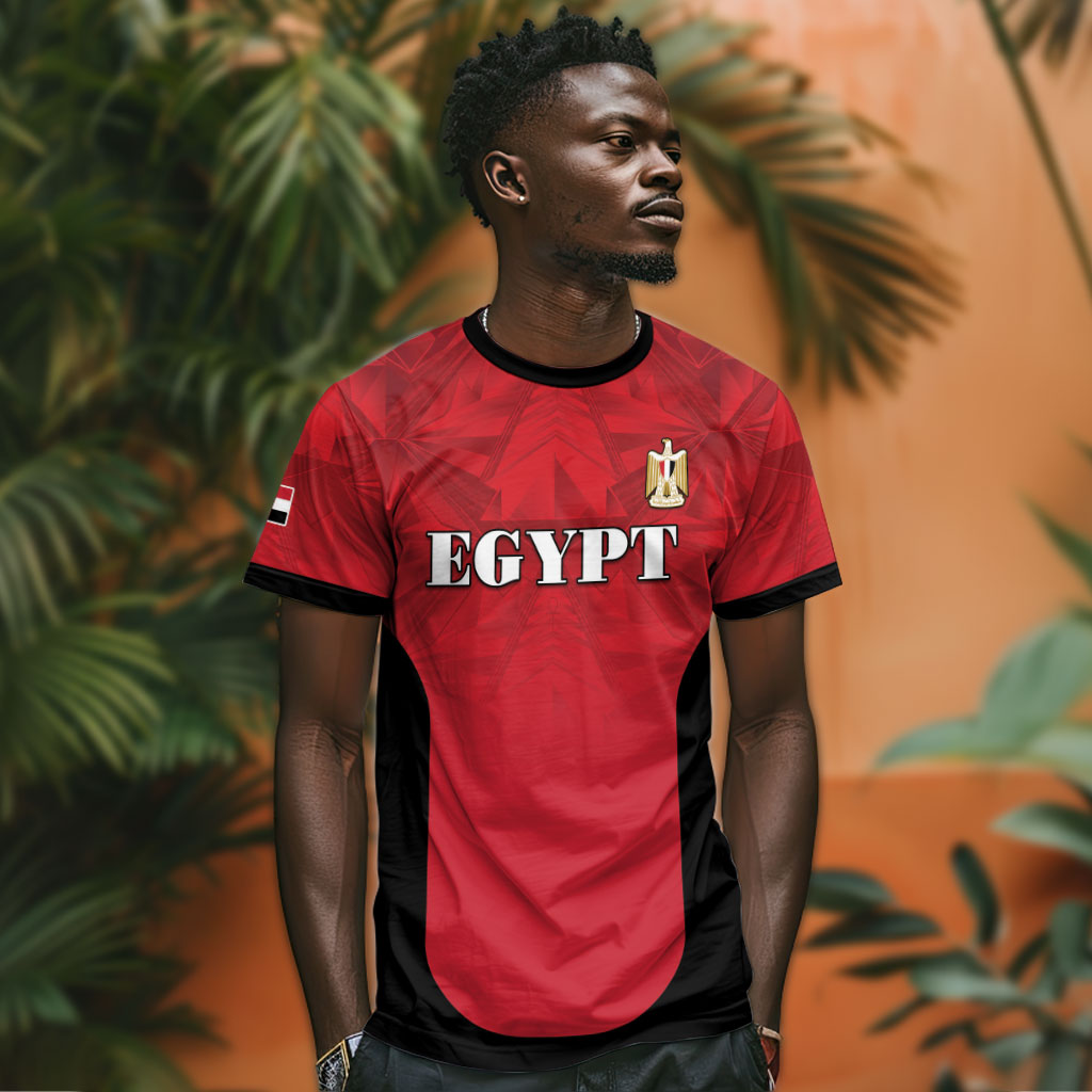 Custom Egypt Football 2026 T shirt Go Pharaohs Special Style