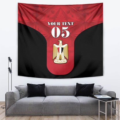 Custom Egypt Football 2026 Tapestry Go Pharaohs Special Style