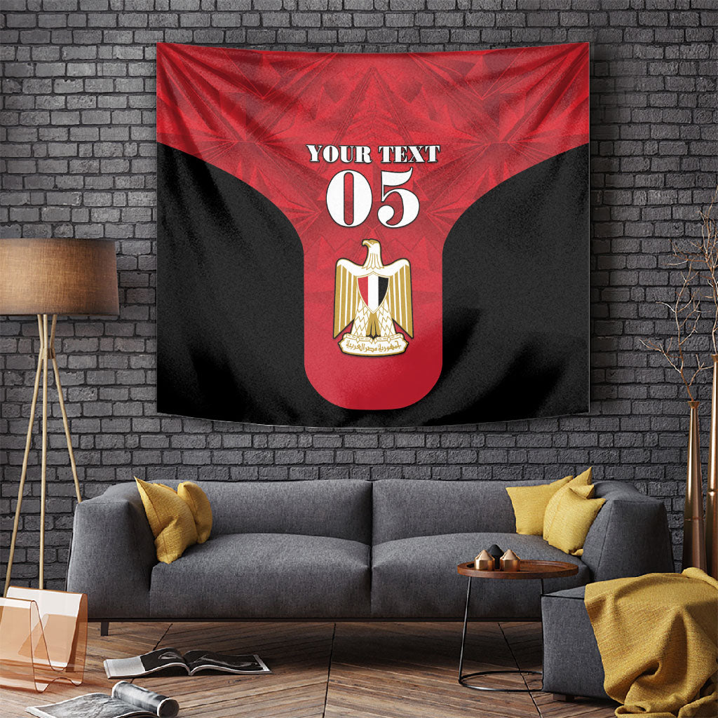 Custom Egypt Football 2026 Tapestry Go Pharaohs Special Style