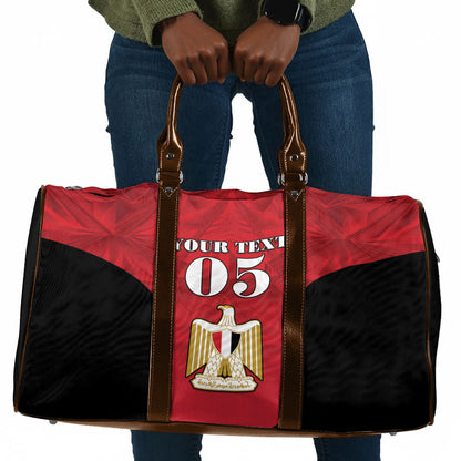 Custom Egypt Football 2026 Travel Bag Go Pharaohs Special Style