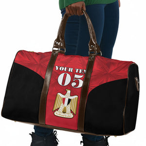 Custom Egypt Football 2026 Travel Bag Go Pharaohs Special Style