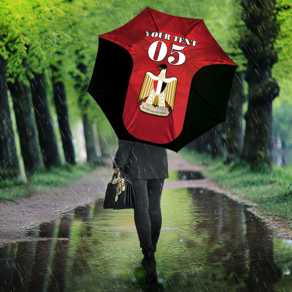 Custom Egypt Football 2026 Umbrella Go Pharaohs Special Style