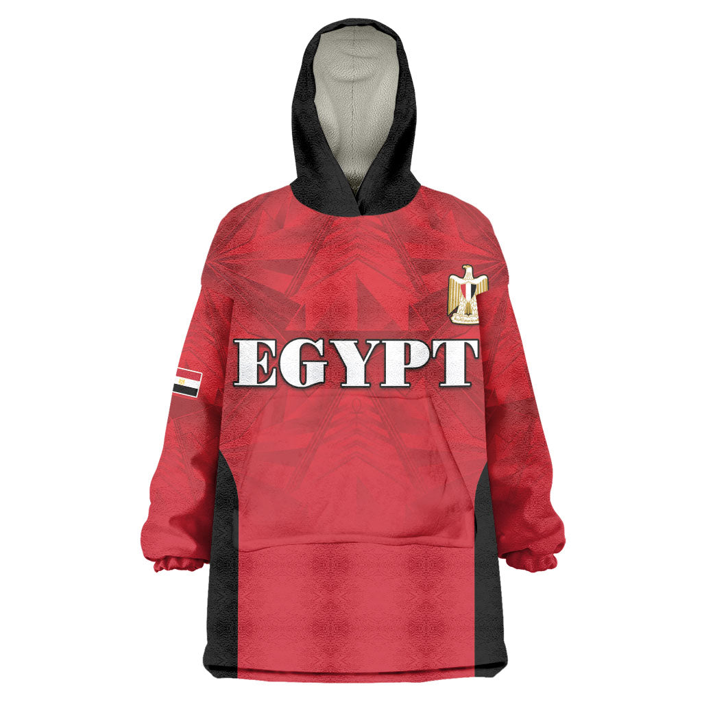 Custom Egypt Football 2026 Wearable Blanket Hoodie Go Pharaohs Special Style