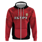 Custom Egypt Football 2026 Zip Hoodie Go Pharaohs Special Style
