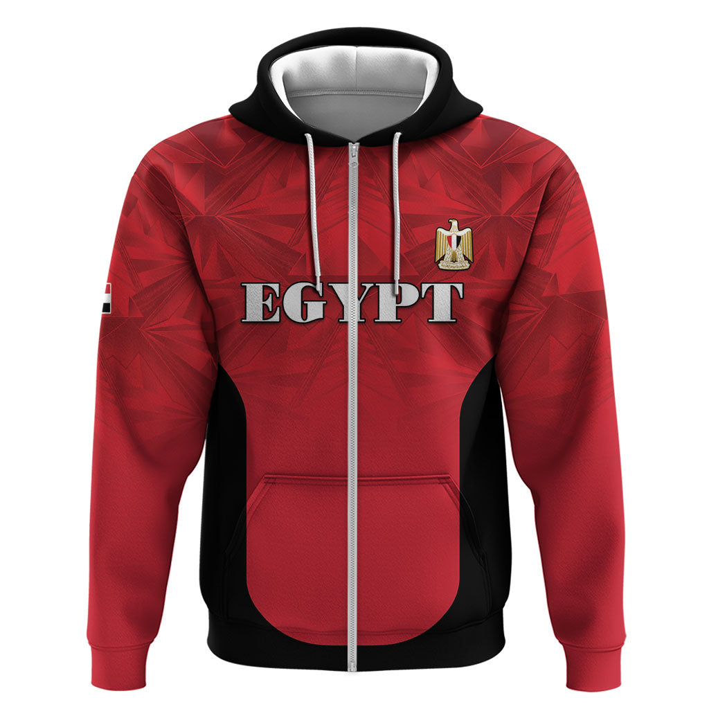 Custom Egypt Football 2026 Zip Hoodie Go Pharaohs Special Style