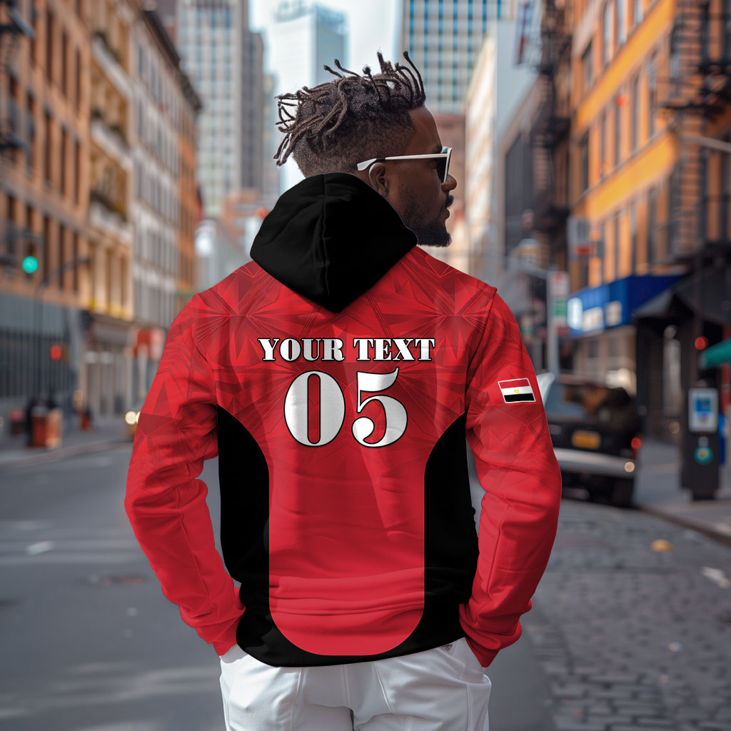Custom Egypt Football 2026 Zip Hoodie Go Pharaohs Special Style