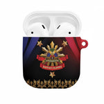 Haiti And Philippines AirPods Case Haitian Filipino Heritage Crest
