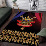 Haiti And Philippines Area Rug Haitian Filipino Heritage Crest