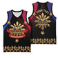 Personalized Haiti And Philippines Basketball Jersey Haitian Filipino Heritage Crest