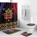 Haiti And Philippines Bathroom Set Haitian Filipino Heritage Crest