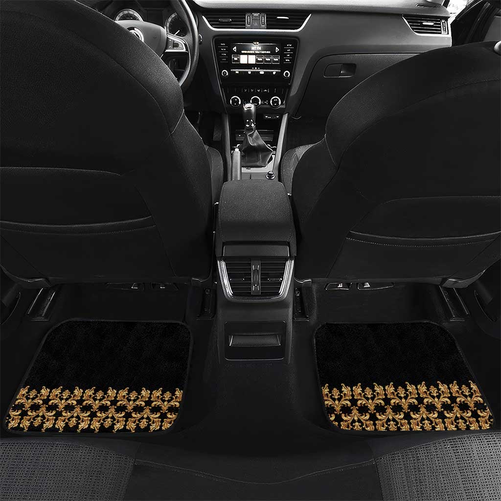 Personalized Haiti And Philippines Car Mats Haitian Filipino Heritage Crest