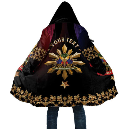 Personalized Haiti And Philippines Cloak Haitian Filipino Heritage Crest
