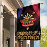 Haiti And Philippines Garden Flag Haitian Filipino Heritage Crest