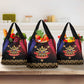 Haiti And Philippines Grocery Bag Haitian Filipino Heritage Crest