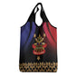 Haiti And Philippines Grocery Bag Haitian Filipino Heritage Crest