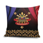 Haiti And Philippines Pillow Cover Haitian Filipino Heritage Crest