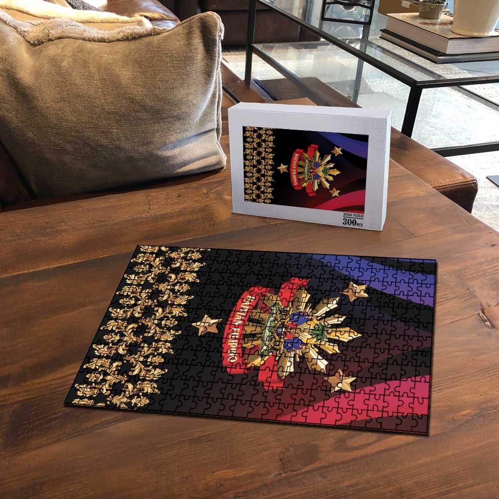 Haiti And Philippines Puzzle Haitian Filipino Heritage Crest