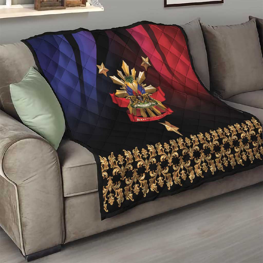 Haiti And Philippines Quilt Haitian Filipino Heritage Crest