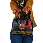 Haiti And Philippines Shoulder Handbag Haitian Filipino Heritage Crest