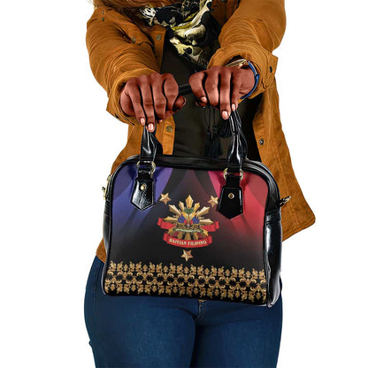 Haiti And Philippines Shoulder Handbag Haitian Filipino Heritage Crest