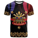 Personalized Haiti And Philippines T shirt Haitian Filipino Heritage Crest