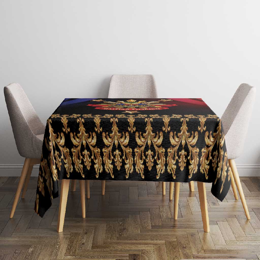 Haiti And Philippines Tablecloth Haitian Filipino Heritage Crest