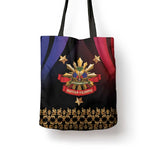 Haiti And Philippines Tote Bag Haitian Filipino Heritage Crest