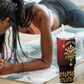 Personalized Haiti And Philippines Tumbler With Handle Haitian Filipino Heritage Crest