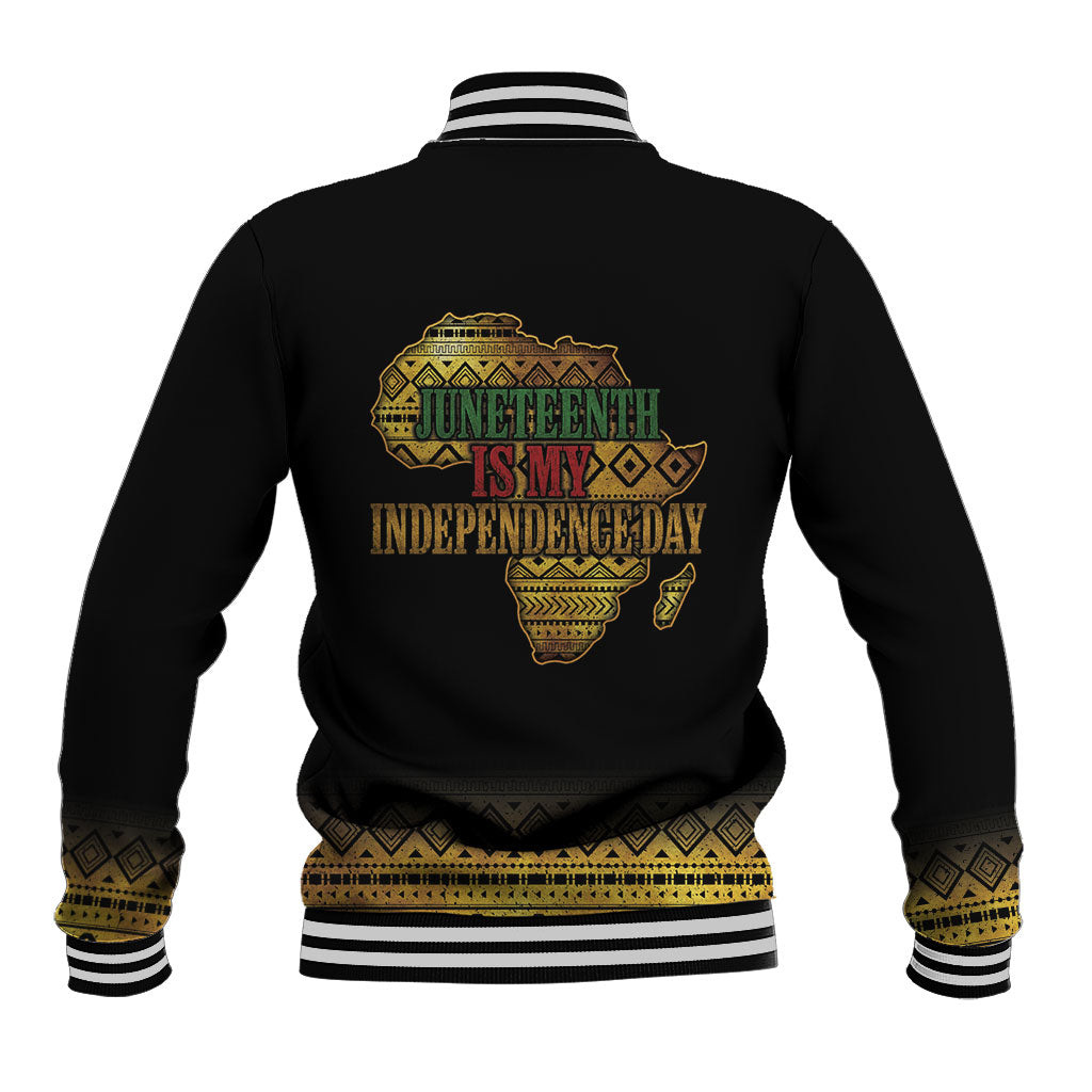 Juneteenth 1865 Baseball Jacket Freedom Ain't Free