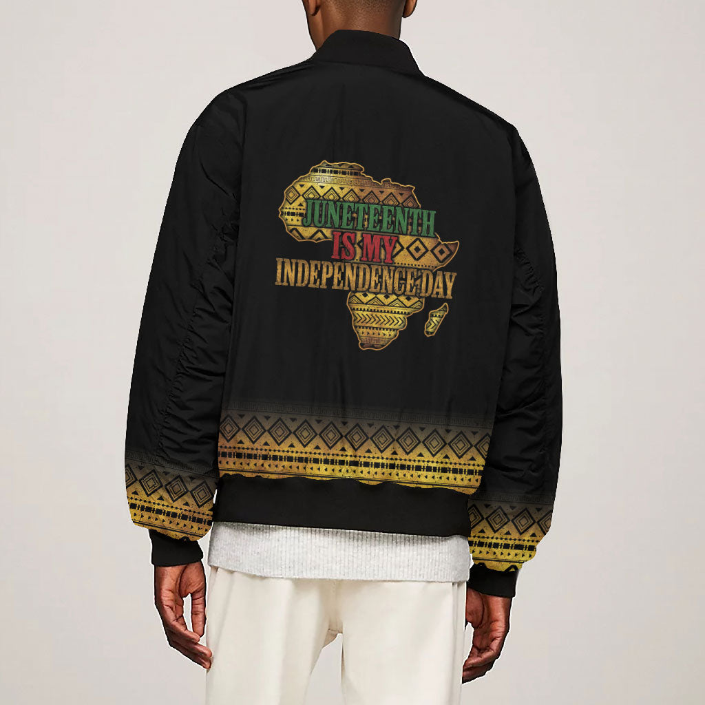 Juneteenth 1865 Bomber Jacket Freedom Ain't Free