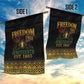 Juneteenth 1865 Garden Flag Freedom Ain't Free