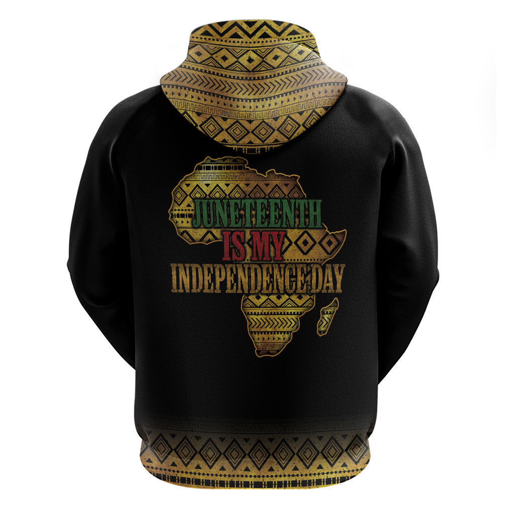 Juneteenth 1865 Hoodie Freedom Ain't Free