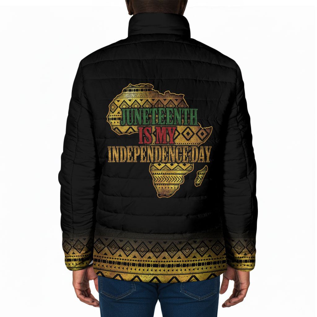 Juneteenth 1865 Padded Jacket Freedom Ain't Free