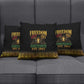 Juneteenth 1865 Pillow Cover Freedom Ain't Free
