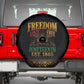 Juneteenth 1865 Spare Tire Cover Freedom Ain't Free