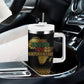 Juneteenth 1865 Tumbler With Handle Freedom Ain't Free