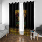 Juneteenth 1865 Window Curtain Freedom Ain't Free