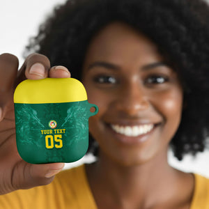 Custom Senegal Football AirPods Case Lions Of Teranga Sporty Style
