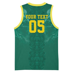 Custom Senegal Football Basketball Jersey Lions Of Teranga Sporty Style