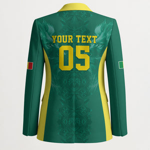 Custom Senegal Football Blazer Lions Of Teranga Sporty Style