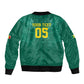 Custom Senegal Football Bomber Jacket Lions Of Teranga Sporty Style