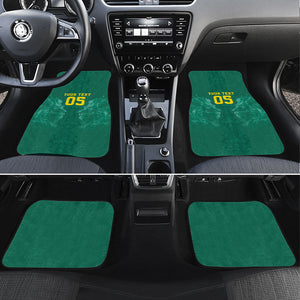 Custom Senegal Football Car Mats Lions Of Teranga Sporty Style