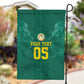 Custom Senegal Football Garden Flag Lions Of Teranga Sporty Style